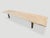 Andrianna Shamaris White Washed Live Edge Teak Wood Coffee Table or Bench For Sale - Image 9 of 18
