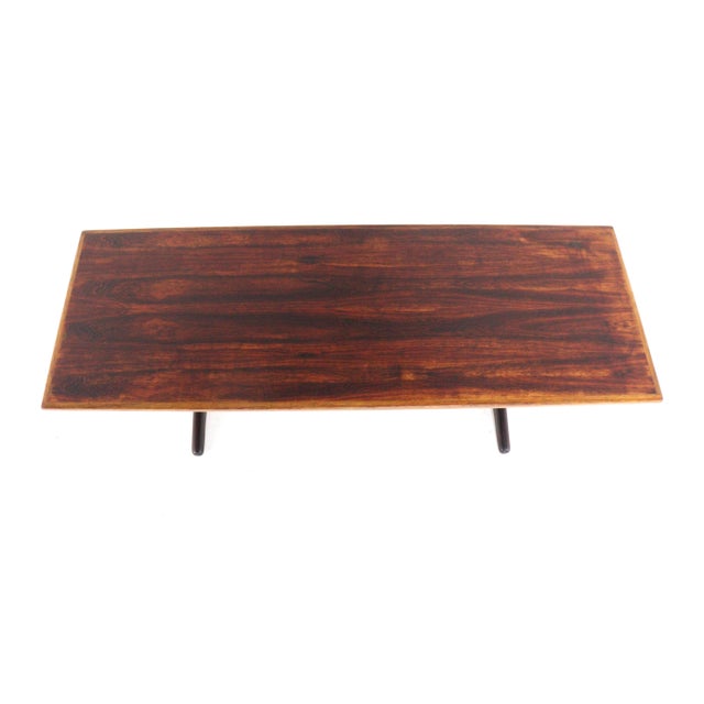 Wood Rosewood & Walnut Drachten Coffee Table For Sale - Image 7 of 14