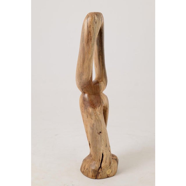 Abstract Wooden Sculpture by Logniture For Sale - Image 12 of 13
