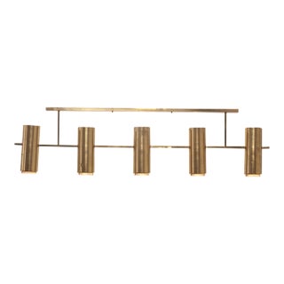 Long Ceiling Light in the Style of Robert Mathieu, 1950s For Sale