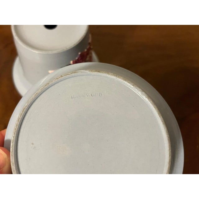 Antique Early 19th Century English Regency Hackwood Luster Flower Pot and Stand Circa 1820 For Sale - Image 9 of 11