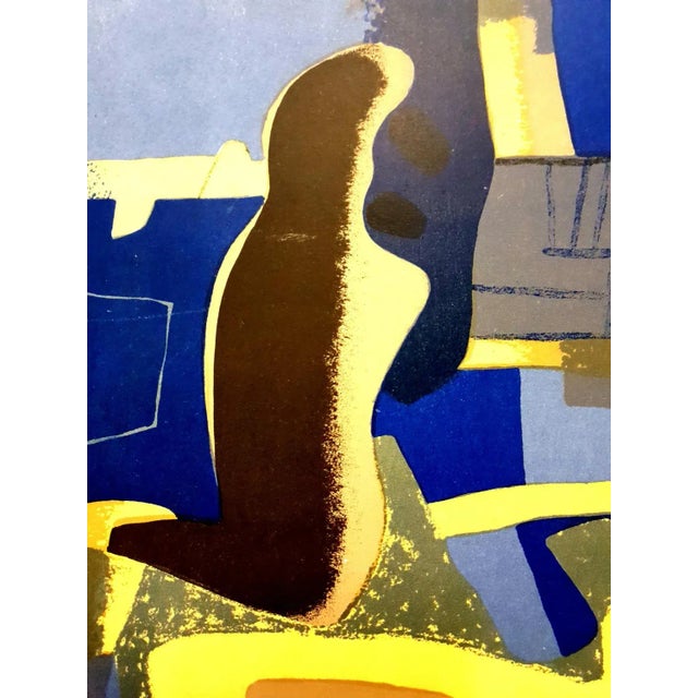 Maurice Estève - Composition - Original Lithograph 1969 For Sale - Image 3 of 6