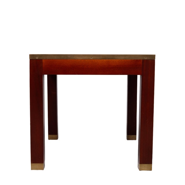 World Map Coffee Table from Maison Jansen, France, 1970s For Sale - Image 3 of 11