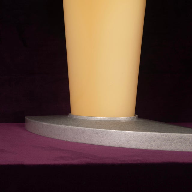 Italian Model 2850 Colored Glass Table Lamp by Daniela Puppa for Fontana Arte, 1991 For Sale - Image 10 of 18