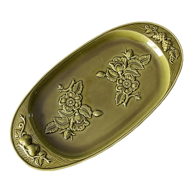 Mid-Century Treasure Craft Serving Platter For Sale