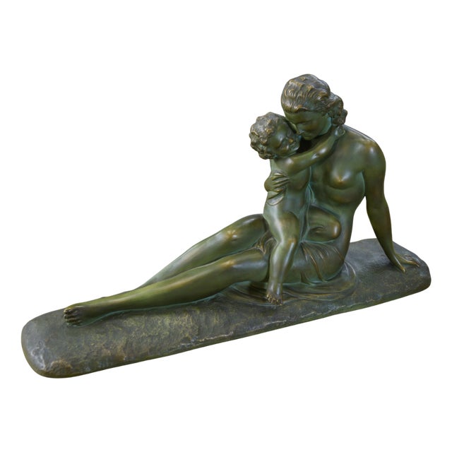 Ugo Cipriani, Figurative Sculpture, 1920s-1940s, Terracotta For Sale