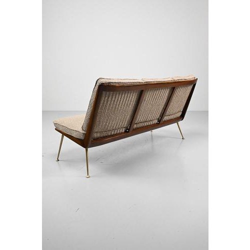 Three-Seater Sofa and Lounge Chair with Hocker by Hans Mitzlaff, Set of 3 For Sale - Image 13 of 18