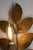 Neoclassical Gilded Brass Laurel Leaf Wall Sconce, 1920s For Sale - Image 3 of 9