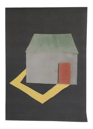 Holiday House Wall Hanging by Kiki van Eijk