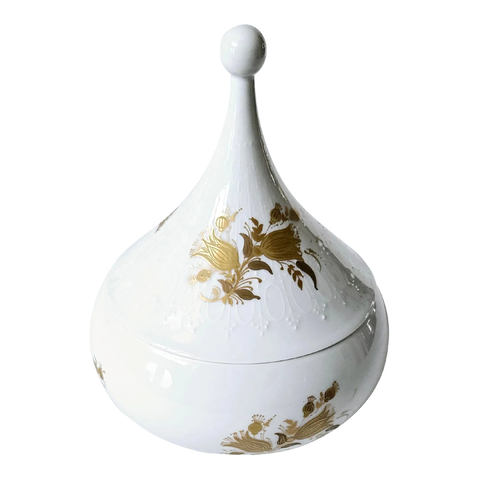 Rosenthal - 希少品 ドイツ製 Rosen Tahl 【Bjorn Wiinblad】C&amp;S Bjorn Wiinblad Rosenthal Three Piece Porcelain Set-1001