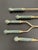 Vintage Green Marble Fireplace Tools - Set of 5 For Sale - Image 10 of 18