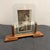 White 1930s Art Deco Wood, Chromed Metal and Glass French Picture Frame For Sale - Image 8 of 11
