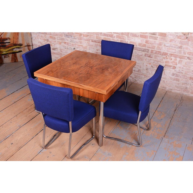 Bauhaus Chairs by Hynek Gottwald, 1930s, Set of 4 For Sale - Image 14 of 16