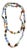 MCM Jewelry Vibrant Bohemian/Czech Lampwork Art Glass Beaded Necklace For Sale