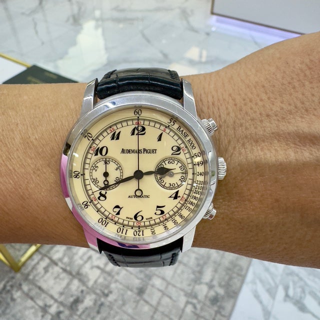 2008 Audemars Piguet Jules Audemars 41mm 26100bc 18k White Gold Watch For Sale - Image 11 of 11