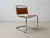 Cantilever Chair with Cognac Leather Covering For Sale - Image 16 of 18