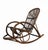 Bentwood, Wicker and Rattan Rocking Chair by Rohé Noordwolde For Sale - Image 12 of 12