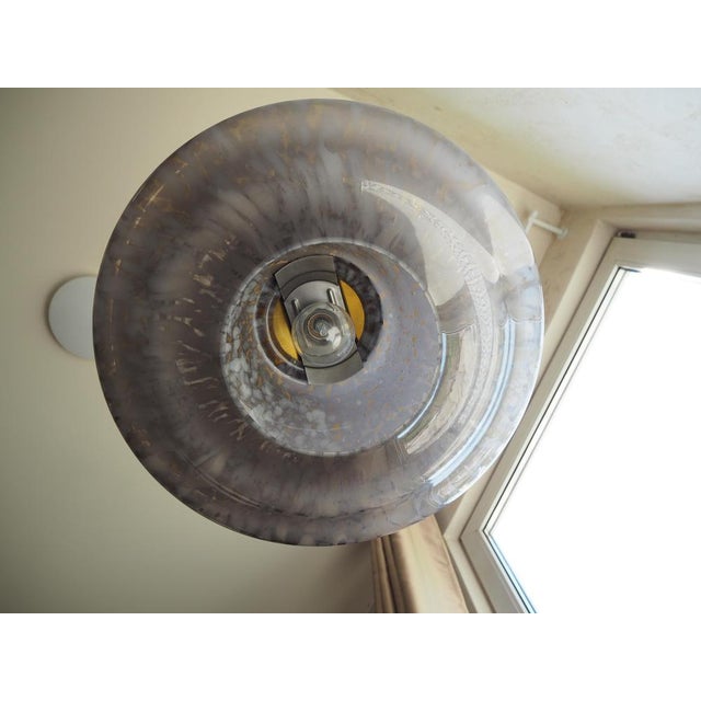 Mid-Century Glass Chandelier by Stefan Tabery, 1960s For Sale - Image 10 of 13