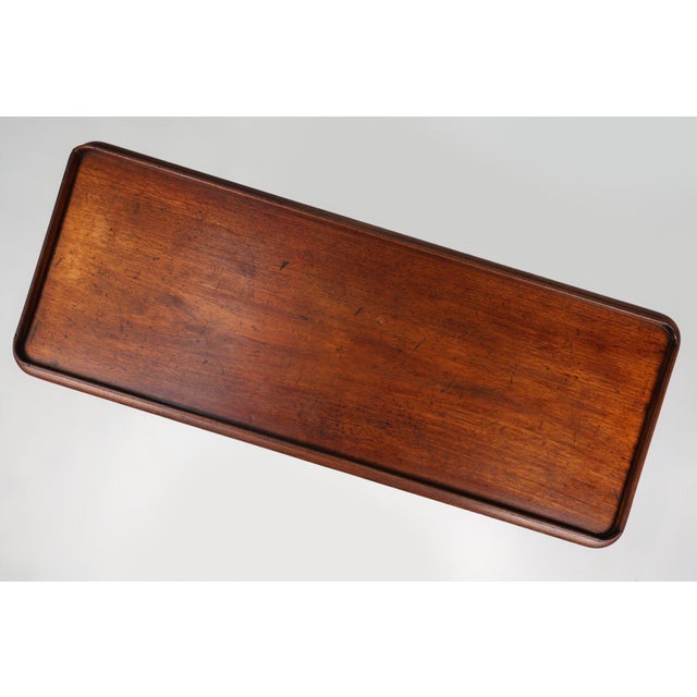 19th Century English Side Table in Full Wood For Sale - Image 5 of 11