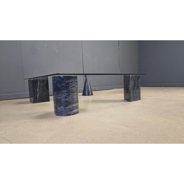 Vintage Italian Marble Coffee Table, 1970s For Sale - Image 6 of 16