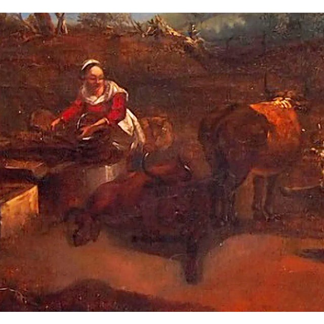 Landscape, 1800s, Oil on Canvas, Framed For Sale - Image 4 of 6