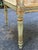 Green Vintage French Regency Parcel Gilt Upholstered Accent Armchair For Sale - Image 8 of 12