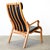 Wood 1960s Attributed to Skovby Møbelfabrik "Bern" Bentwood Beech Armchair With Leather Upholstery For Sale - Image 7 of 7