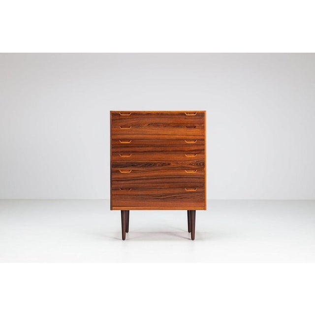 Rosewood Chest of Drawers by Svend Langkilde for Langkilde Møbler, Denmark, 1960s For Sale - Image 4 of 13