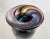 J. Schneider 2004 Studio Art Glass Hand Blown Swirl Vase Signed For Sale - Image 4 of 7