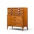 Mid-Century Modern Kent Coffey Perspecta Mid Century Walnut and Rosewood Highboy Dresser For Sale - Image 3 of 9