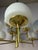 Type 2645 9-Light Chandelier in Brass and Opal Glass from Aloys Fischer Sundern For Sale - Image 10 of 11