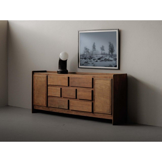 Vintage French Workshop Sideboard in Pine, 1970s For Sale - Image 6 of 18