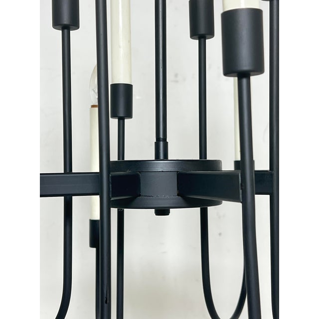 C. 1960s Mid-Century Lightolier Sixteen Bulb Chandelier For Sale In Boston - Image 6 of 8