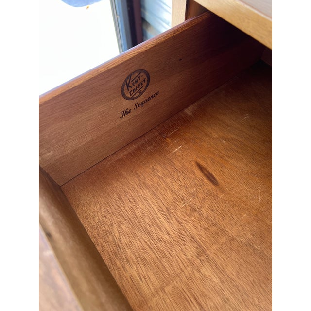 Vintage Kent Coffey the Sequence Mid Century Modern Highboy Dresser Chest of Drawers For Sale - Image 11 of 11