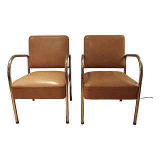 MCM Royalchrome Armchairs For Sale