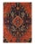 Beautiful Antique Rust Background Farhan Persian Rug D11599, Country of Origin / Rug Type: Persian Rug, Circa Date: 1900 –...
