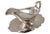 Contemporary Vintage C1970's Gorham Silver Plate Gravy Boat W/Attached Underplate For Sale - Image 3 of 5
