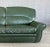 Mid-Century Modern Vintage Dutch Green Leather Sofas – A Pair For Sale - Image 3 of 7