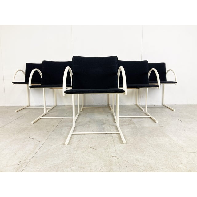 Postmodern Cirkel Dining Chairs from Metaform, 1980s, Set of 6 For Sale - Image 15 of 16