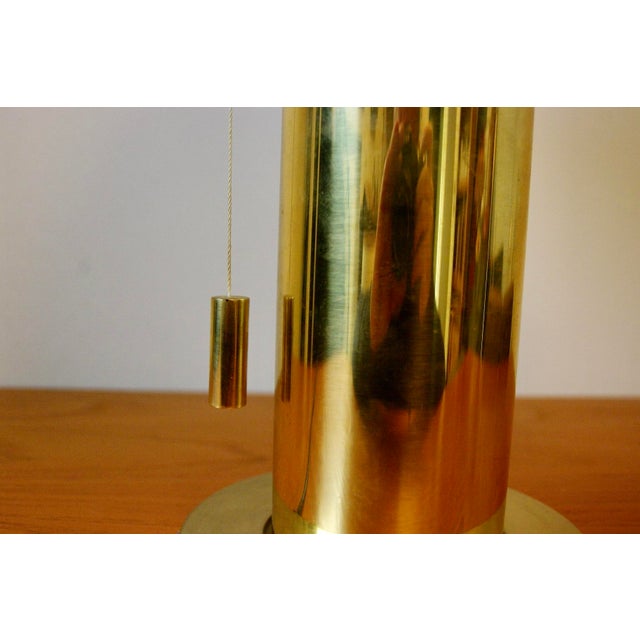 White Mushroom Table Lamp from Glasshutte Limburg, 1970 For Sale - Image 8 of 9