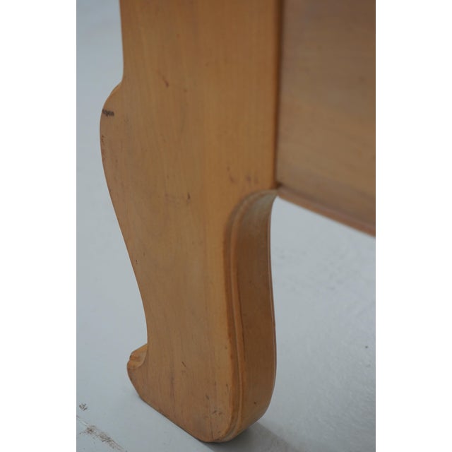 French Country Ethan Allen King Size Country French Sleigh Bed For Sale - Image 3 of 18