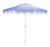 Torsa 9 Ft Crank Umbrella, Baby Blue/White Pole For Sale