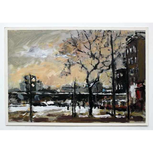 2000 - 2009 Magdalena Spasowicz, Nowe Miasto (New Town), Oil on Board, 2001 For Sale - Image 5 of 6