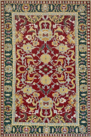Mansour Handwoven Wool Agra Rug - 6' X 9'