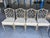 Campaign Ferguson Copeland Pavillion Dining Chairs, Set of Six, Fretwork Rattan, Target Back, Vintage For Sale - Image 3 of 12