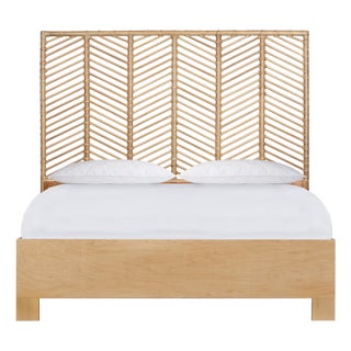 Liam Platform Bed Double - Natural For Sale