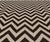 Contemporary Zig-Zag Design Brown, White Wool Rug by Doris Leslie Blau For Sale - Image 4 of 7