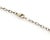 Mid 20th Century Mid 20th Century Tiffany & Co Etoile Diamonds 18k White Gold Disc Pendant 24" Long For Sale - Image 5 of 6