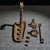 Metal Vintage Brass Dragon-Head Balance Scale With Original Weights For Sale - Image 7 of 9