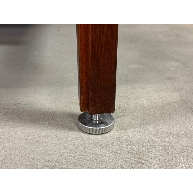 1960s Refinished Walnut Desk by Jens Risom For Sale - Image 9 of 9